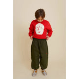 Oxox Club Potato Face Kid's Sweatshirt Red | Sweatshirt Boy