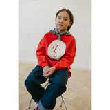Oxox Club Potato Face Kid's Sweatshirt Red | Sweatshirt Boy