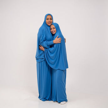 Rouqei Elegant Adult Isdal Plain Prayer Set One & Two Piece | Prayer Set
