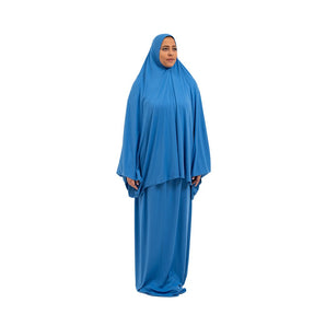 Rouqei Elegant Adult Isdal Plain Prayer Set One & Two Piece | Prayer Set