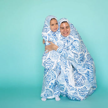 Rouqei Elegant Adult Isdal Printed Prayer Set One & Two Piece | Prayer Set