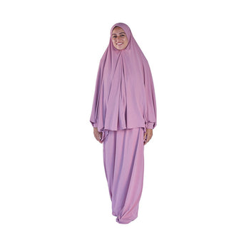 Rouqei Elegant Adult Isdal Rip Prayer Clothes One & Two Piece Sets | Prayer Set