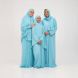 Rouqei Girls Isdal Plain Prayer Set Ages 2 13 | Prayer Set