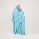 Rouqei Girls Isdal Plain Prayer Set Ages 2 13 | Prayer Set