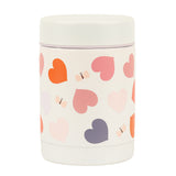 300ml Insulated Steel Food Jar - Hearts