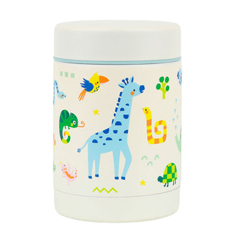 300ml Insulated Steel Food Jar - Jungle