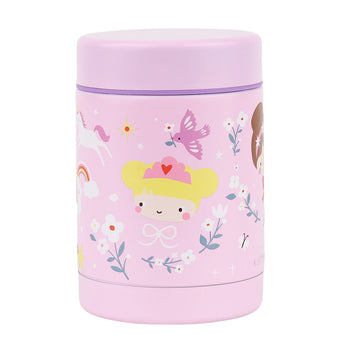 300ml Insulated Steel Food Jar - Princesses