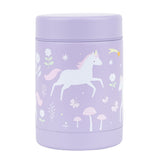 300ml Insulated Steel Food Jar - Unicorn dreams