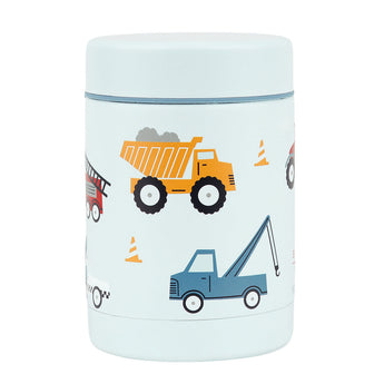 300ml Insulated Steel Food Jar - Vehicles
