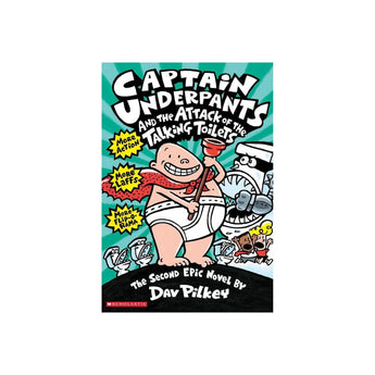 Scholastic Captain Underpants Attack Of The Talking Toilets | Dav Pilkey