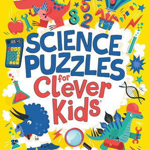 Science Puzzles For Clever Kids: Over 100 Stem Puzzles To Exercise Your Mind