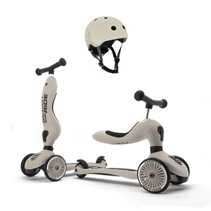 Scoot & Ride 2-in-1 Highwaykick 1 & Helmet Bundle