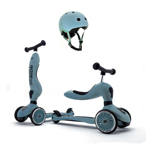 Scoot&Ride 2-in-1 Highwaykick 1 & Helmet