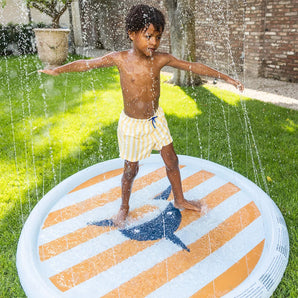 Splash Paradise Water Sprinkler Mat for Kids