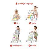 Skip Hop Explore & More Grow Along 4 In 1 Activity Walker Multi Color | Baby Toys