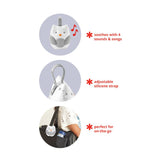Skip Hop Portable Baby Soother Owl White Grey | Sleep Aid