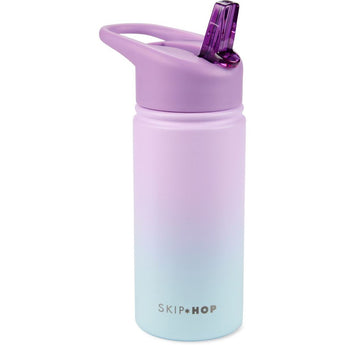 Skip Hop Wander Stainless Steel Straw Bottle Bugs