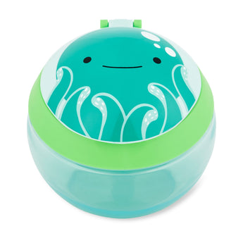 Skip Hop Zoo Snack Cup Octopus | Kids Snack Container