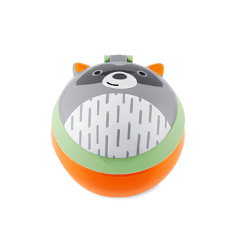 Skip Hop Zoo Snack Cup Raccoon | Kids Snack Container