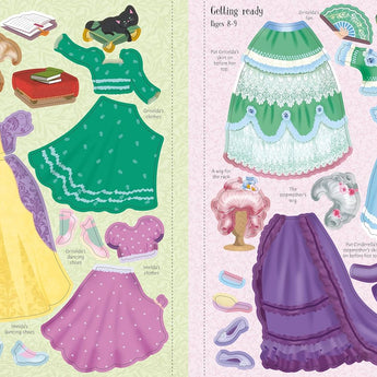 Sticker Dolly Dressing Cinderella