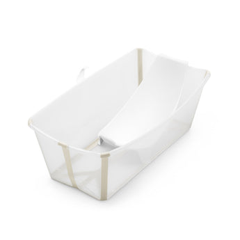 Stokke Flexi Bath With Newborn Support | Foldable Baby Bathtub