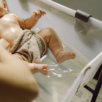 Stokke Flexi Bath With Newborn Support | Foldable Baby Bathtub