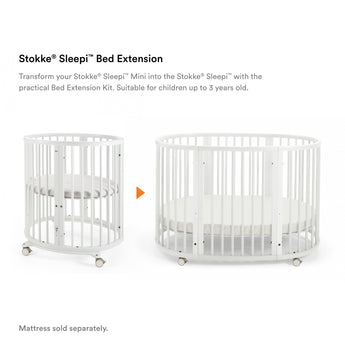 Stokke Sleepi Bed Extension V3 | Mini To Full Crib Conversion Kit
