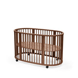 Stokke Sleepi Bed V3 | Oval Crib In European Beech Wood With Adjustable Height
