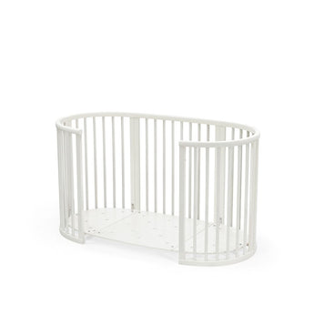 Stokke Sleepi Bed V3 | Oval Crib In European Beech Wood With Adjustable Height