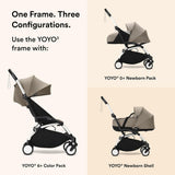 Stokke Yoyo Connect White Frame | Sibling Stroller Connector