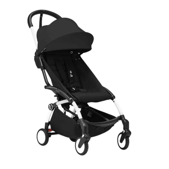 Stokke Yoyo White Frame + 6+ Color Pack + Leg Rest Bundle - My Little Thieves