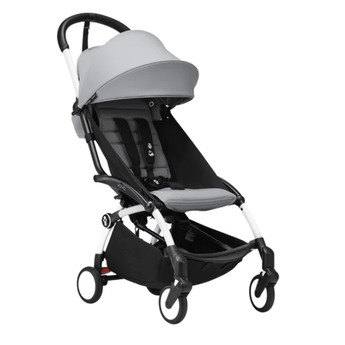 Stokke Yoyo White Frame + 6+ Color Pack + Leg Rest Bundle - My Little Thieves