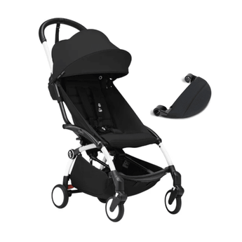 Stokke Yoyo White Frame + 6+ Color Pack + Leg Rest Bundle - My Little Thieves
