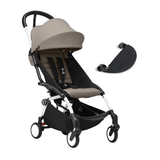 Stokke Yoyo White Frame + 6+ Color Pack + Leg Rest Bundle - My Little Thieves