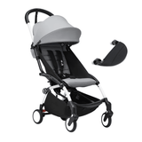 Stokke Yoyo White Frame + 6+ Color Pack + Leg Rest Bundle - My Little Thieves