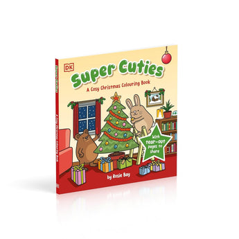 Super Cuties Cosy Christmas Colouring Book | Kids Art