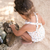 Swim Essentials Khaki Leopard Print Swimsuit For Girls | Kids Swimwear - My Little Thieves