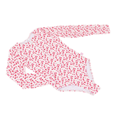 Swim Essentials Pastel Pink Leopard Girls Long Sleeve Swimsuit - My Little Thieves