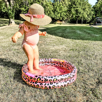 Swim Essentials Printed Baby Pool 60cm | Small Inflatable Kids Pool - My Little Thieves