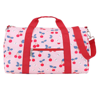 Kids 26L Travel Duffle Bag - Cherries