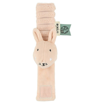 Trixie Eco Friendly Wrist Rattle Collection Mr. Fox, Mrs. Elephant, Mr. Lion, Mr. Dino, Mrs. Rabbit | Rattle