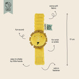 Trixie Eco Friendly Wrist Rattle Collection Mr. Fox, Mrs. Elephant, Mr. Lion, Mr. Dino, Mrs. Rabbit | Rattle