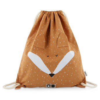 Trixie Kids Drawstring Bag | Water Repellent Animal Design School Bag - My Little Thieves