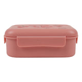 Trixie Kids Lunch Box With Clips | Leakproof School Lunch Container