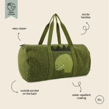 Trixie Kids Roll Duffle Bag | Animal Collection Travel Companion