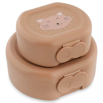 Trixie Kids Snack Box Set Of 2 | Leakproof School Lunch Containers - My Little Thieves