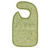 Trixie Organic Cotton Baby Bibs | Soft Animal Collection For 0+ Months