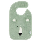 Trixie Organic Cotton Baby Bibs | Soft Animal Collection For 0+ Months