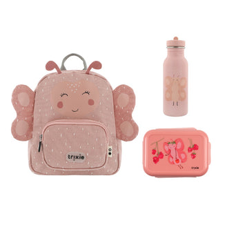 Trixie School Essential Set of 3: 12" Backpack & Lunch Box