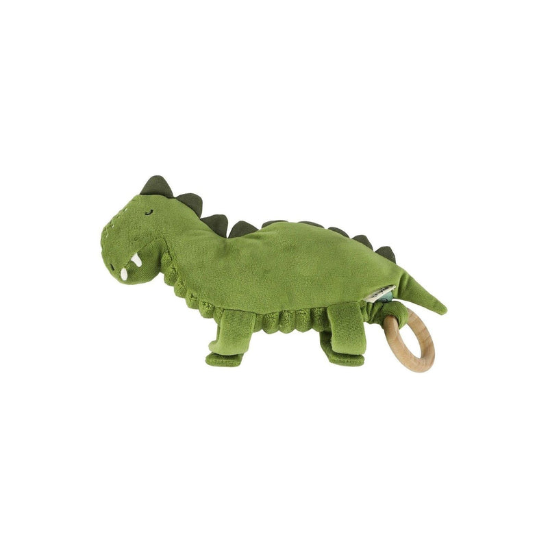 Trixie Soothing Musical Animal Toys | Organic Cotton Pull String Melody